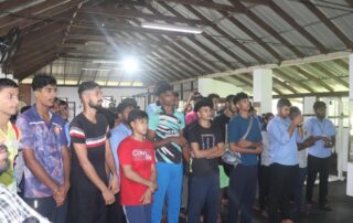 Blessing of the revamped gym